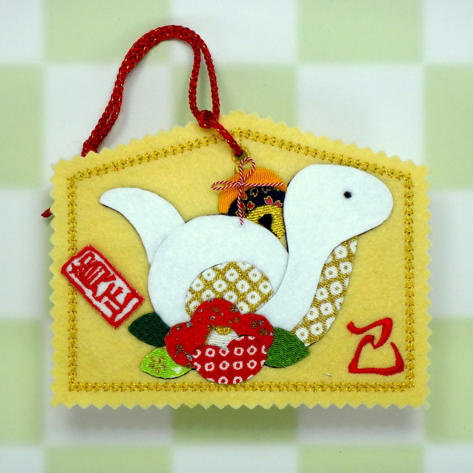 画像1: 絵馬　巳 (1)